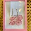 Wanderlust By Abby Flower Petal Drop Earrings NEW