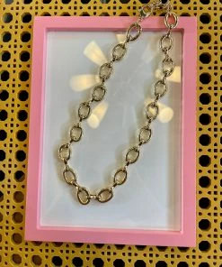 Wanderlust By Abby NEW Oval Chain Necklace