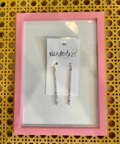Wanderlust By Abby NEW Straight Beaded Dangles