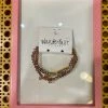 Wanderlust By Abby Purple/Gold Bracelet Set NEW