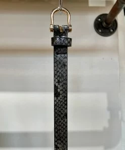 Wanderlust By Abby Grey Snake Skin Belt