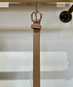 Wanderlust By Abby Coffee Suede Belt