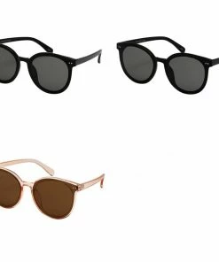 Wanderlust By Abby Blue Gem Round Sunnies NEW