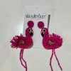Wanderlust By Abby NEW Flamingo Earrings