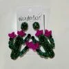 Wanderlust By Abby Cactus Earrings NEW