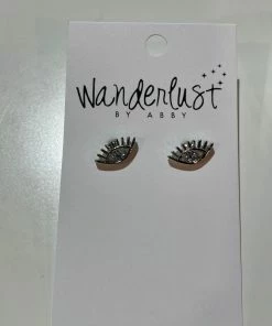Wanderlust By Abby Eye Stud Earrings