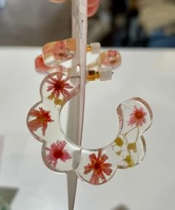 Wanderlust By Abby Floral Hoops NEW