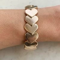 Mimosa Handcrafted Mimosa Heart To Heart Cuff 6 Mimosa Handcrafted Mimosa Heart To Heart Cuff