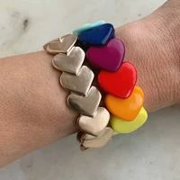 Mimosa Handcrafted Mimosa Heart To Heart Cuff 7 Mimosa Handcrafted Mimosa Heart To Heart Cuff