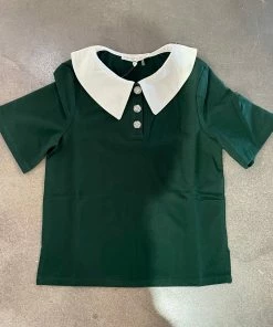 Wanderlust By Abby Collared Shirt With Jewel Buttons