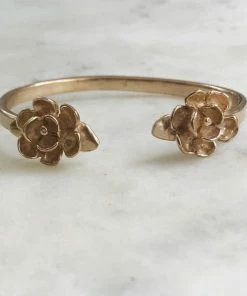 Mimosa Handcrafted Mimosa Double Magnolia Bangle JEWELRY