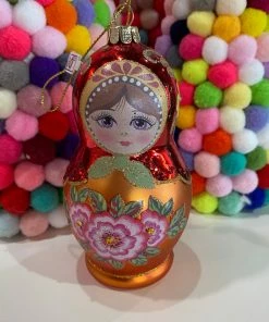 Wanderlust By Abby Russian Nesting Doll Ornament DRY GOODS