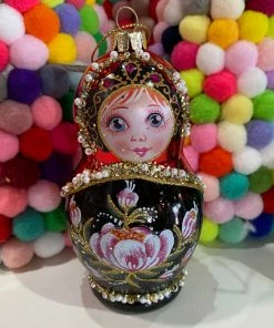 Wanderlust By Abby Russian Nesting Doll Ornament DRY GOODS
