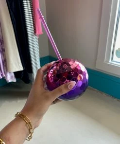 Wanderlust By Abby Pink & Purple Disco Cups NEW