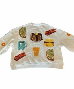 Queen Of Sparkles QOS Queen Of Breakfast Sweatshirt