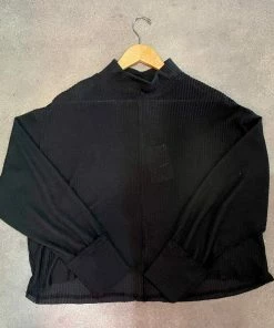 Wanderlust By Abby SALE Mock Neck Long Sleeve Sweater