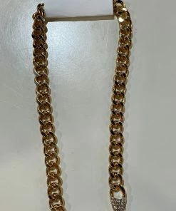 Wanderlust By Abby Gold Snake Hook Necklace