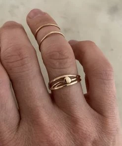 Mimosa Handcrafted Apricus Ring