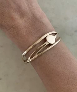 Mimosa Handcrafted Apricus Cuff NEW