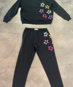 Wanderlust By Abby Wildfox Celestial Stitches Joggers NEW