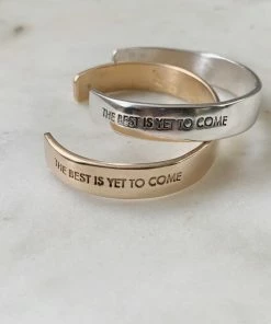 Mimosa Handcrafted Mimosa The Best Is Yet To Come Cuff 7 Mimosa Handcrafted Mimosa The Best Is Yet To Come Cuff