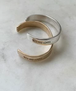 Mimosa Handcrafted NEW Mimosa You Are Loved Cuff
