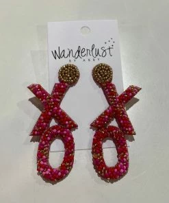 Wanderlust By Abby X's And O's Earrings NEW