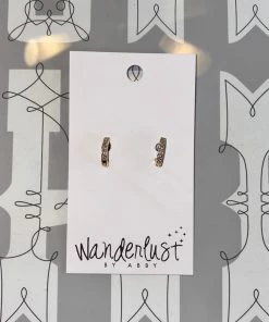 Wanderlust By Abby Sparkle Mini Hoops