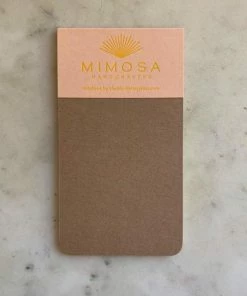 Mimosa Handcrafted NEW Mimosa Live Out Love Letterpress Notebook