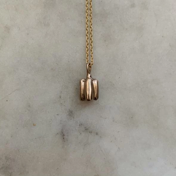 Mimosa Handcrafted Bell Pepper Necklace 3 Mimosa Handcrafted Bell Pepper Necklace