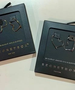 Wanderlust By Abby JEWELRY Small Heart Hoop Earrings