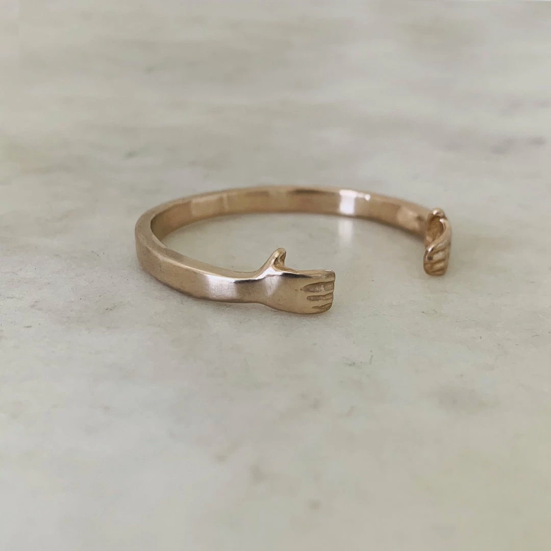 Mimosa Handcrafted Mini Hug Cuff NEW 4 Mimosa Handcrafted Mini Hug Cuff NEW