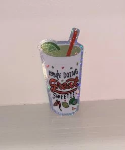 Wanderlust By Abby Margarita Sticker NEW