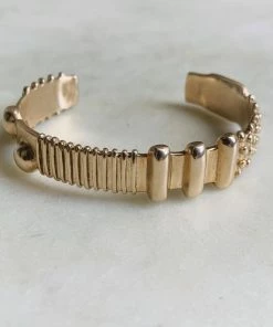 Mimosa Handcrafted Tactile Cuff NEW