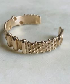 Mimosa Handcrafted Tactile Cuff NEW