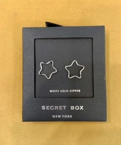 Wanderlust By Abby NEW Silver Star Stud Earrings