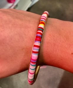 Wanderlust By Abby NEW Rainbow Keyring