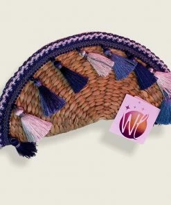 Wanderlust By Abby Handmade Woven Clutch