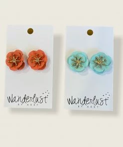 Wanderlust By Abby NEW Flower Studs