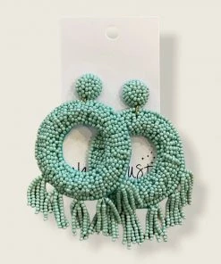Wanderlust By Abby NEW Beaded Tassel Earrings