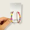 Wanderlust By Abby Rainbow Hoop Earrings NEW