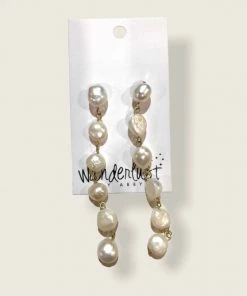 Wanderlust By Abby Pearl Dangle Earrings