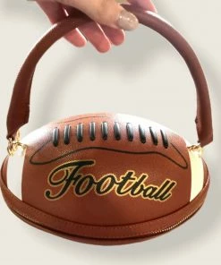 Wanderlust By Abby Football Purse NEW