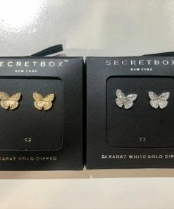 Wanderlust By Abby Mini Butterfly Stud Earrings NEW