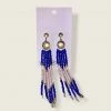 Wanderlust By Abby NEW Blue And Pink Beaded Dangle