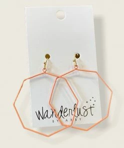 Wanderlust By Abby Octagon Dangles NEW