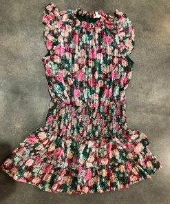 Wanderlust By Abby NEW Floral Ruffle Dress