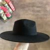Wanderlust By Abby ACCESSORIES Black Fashion Hat