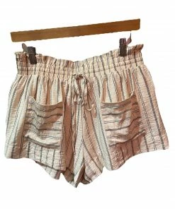 Wanderlust By Abby High-Waisted Stripe Shorts