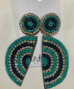 Wanderlust By Abby Half-Circle Dangles